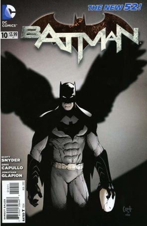 Batman (2nd Series) 10 published by DC with cover art by Greg Capullo