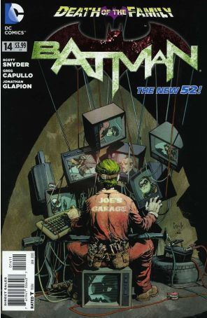 Batman (2nd Series) 14 published by DC with cover art by Greg Capullo