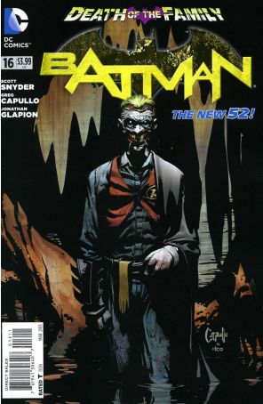 Batman (2nd Series) 16 published by DC with cover art by Greg Capullo