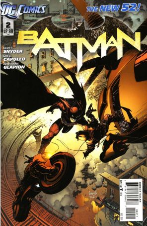 Batman (2nd Series) 2 published by DC with cover art by Greg Capullo