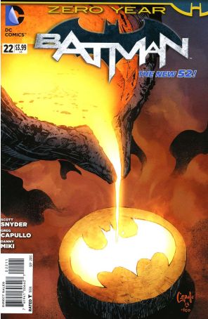 Batman (2nd Series) 22 published by DC with cover art by Greg Capullo