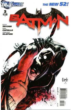 Batman (2nd Series) 3 published by DC with cover art by Greg Capullo