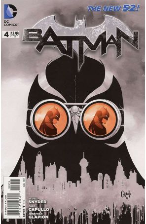 Batman (2nd Series) 4 (4th) published by DC with cover art by Greg Capullo