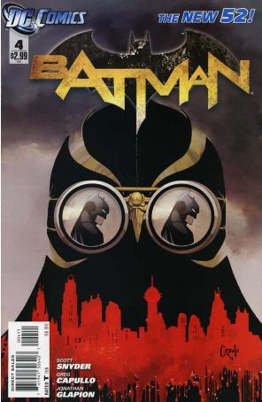 Batman (2nd Series) 4 published by DC with cover art by Greg Capullo