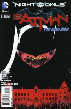 Batman (2nd Series) 9 published by DC with cover art by Greg Capullo