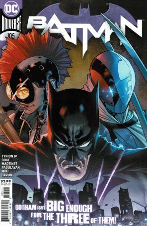 Batman (3rd Series) 105 published by DC with cover art by Jorge Jiménez
