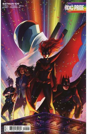 Batman (3rd Series) 109B published by DC with cover art by Jen Bartel