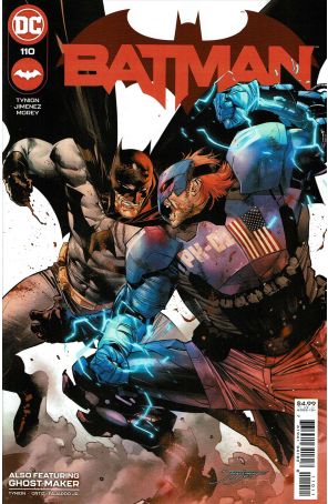Batman (3rd Series) 110 published by DC with cover art by Jorge Jimenez