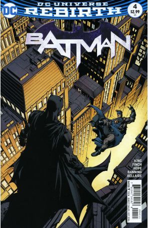 Batman (3rd Series) 4 published by DC with cover art by David Finch