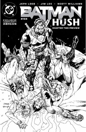 Batman (3rd Series) Ashcan 159 published by DC with cover art by Jim Lee