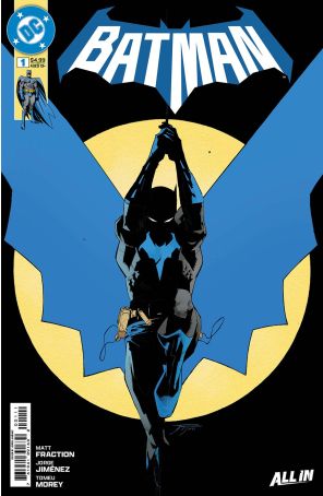 Batman (4th Series) 1A published by DC with cover art by Jorge Jiménez
