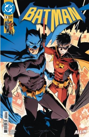 Batman (4th Series) 2A published by DC with cover art by Jorge Jiménez