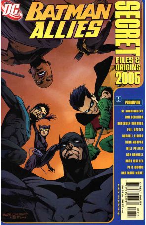 Batman Allies Secret Files and Origins 1 published by DC with cover art by Al Barrionuevo