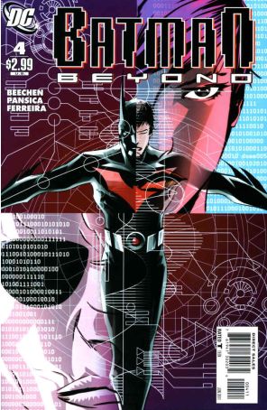 Batman Beyond (4th Series) 4 published by DC with cover art by Dustin Nguyen