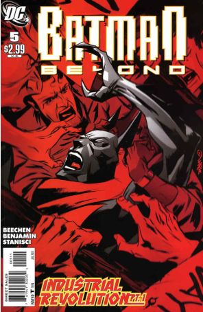 Batman Beyond (4th Series) 5 published by DC with cover art by Dustin Nguyen