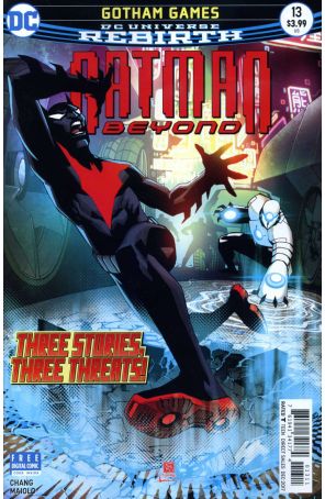 Batman Beyond (6th Series) 13 published by DC with cover art by Bernard Chang
