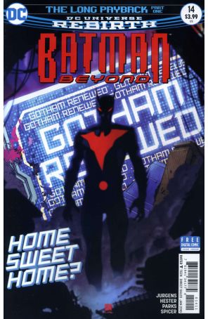 Batman Beyond (6th Series) 14 published by DC with cover art by Bernard Chang