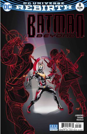 Batman Beyond (6th Series) 8A published by DC with cover art by Martin Ansin