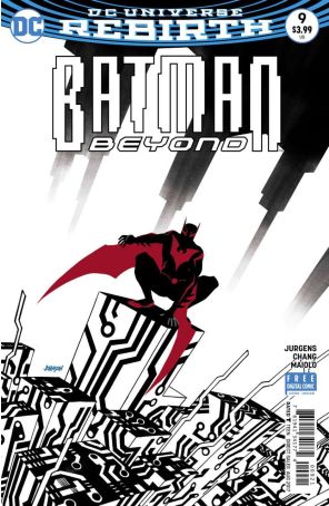 Batman Beyond (6th Series) 9A published by DC with cover art by Martin Ansin