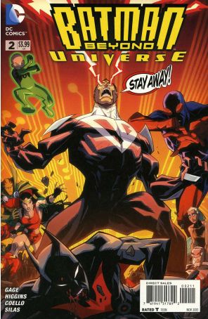 Batman Beyond Universe 2 published by DC with cover art by Khary Randolph