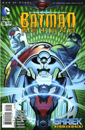 Batman Beyond Unlimited 16 published by DC with cover art by Norm Breyfogle