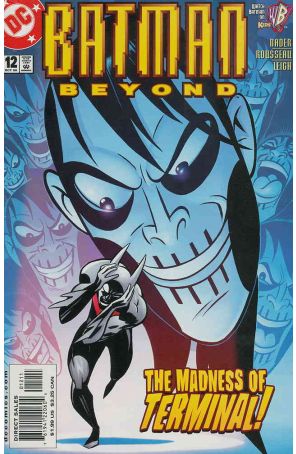 Batman Beyond 12 published by DC with cover art by Ronnie del Carmen