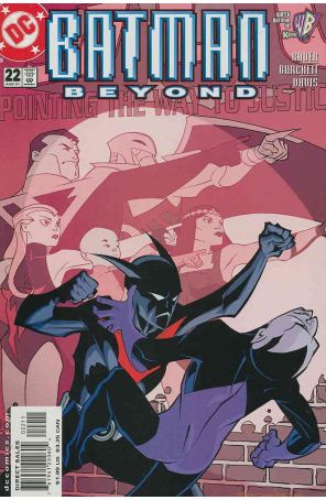 Batman Beyond 22 published by DC with cover art by Brian Stelfreeze