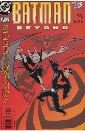 Batman Beyond 7 published by DC with cover art by B Smith