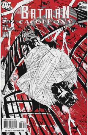 Batman Cacophony 3 published by DC with cover art by Adam Kubert