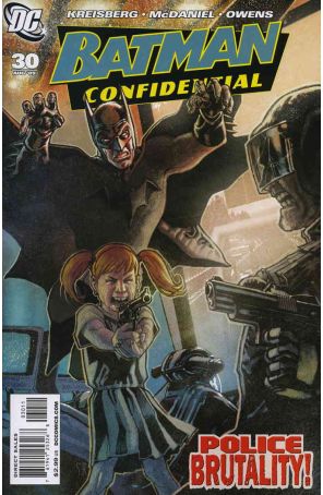 Batman Confidential 30 published by DC with cover art by Stephanie Roux