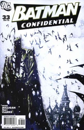 Batman Confidential 33 published by DC with cover art by Jock