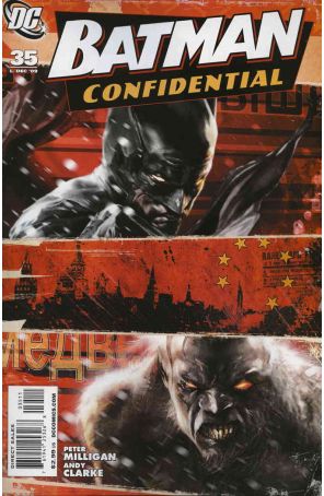 Batman Confidential 35 published by DC with cover art by Francesco Mattina
