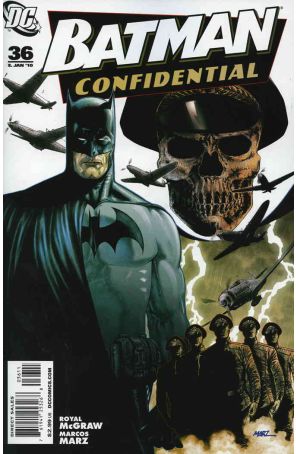 Batman Confidential 36 published by DC with cover art by Marcos Marz