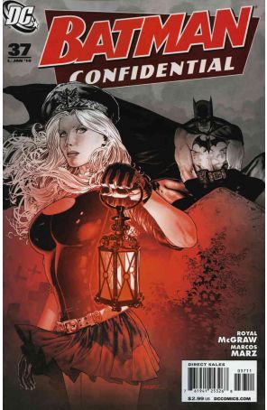 Batman Confidential 37 published by DC with cover art by Marcos Marz
