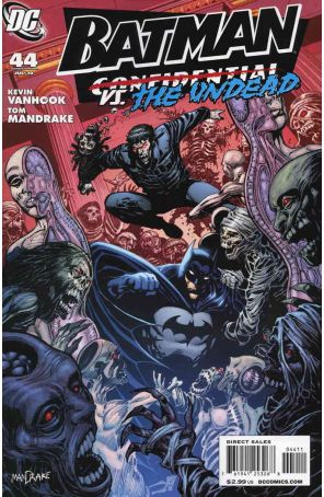 Batman Confidential 44 published by DC with cover art by Tom Mandrake
