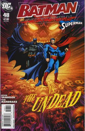Batman Confidential 48 published by DC with cover art by Tom Mandrake