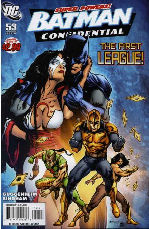 Batman Confidential 53 published by DC with cover art by Jerry Bingham