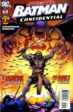 Batman Confidential 54 published by DC with cover art by Jerry Bingham