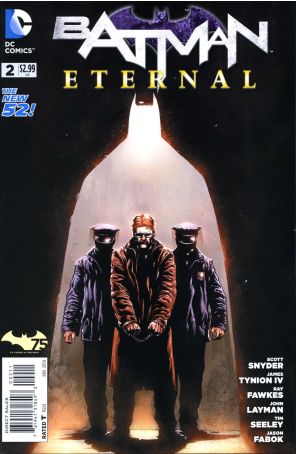 Batman Eternal 2 published by DC with cover art by Jason Fabok