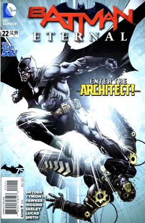 Batman Eternal 22 published by DC with cover art by Jason Fabok