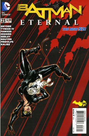 Batman Eternal 23 published by DC with cover art by Jason Fabok
