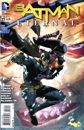 Batman Eternal 27 published by DC with cover art by Clay Mann