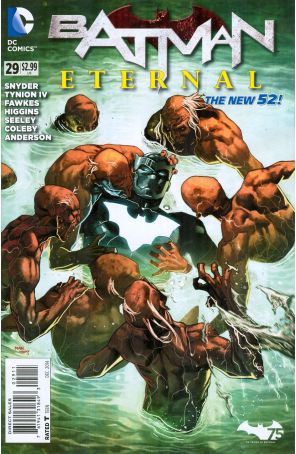 Batman Eternal 29 published by DC with cover art by Clay Mann