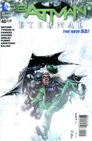 Batman Eternal 40 published by DC with cover art by Ivan Reis