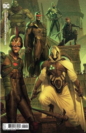 Batman Incorporated (3rd Series) 1A published by DC with cover art by Jorge Molina