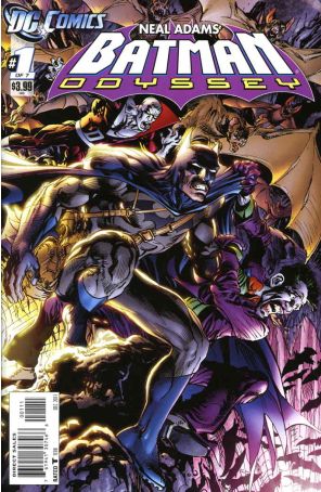 Batman Odyssey (Vol. 2) 1 published by DC with cover art by Neal Adams