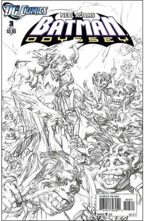 Batman Odyssey (Vol. 2) 3A published by DC with cover art by Neal Adams