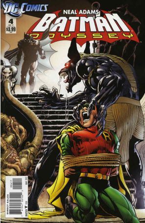 Batman Odyssey (Vol. 2) 4 published by DC with cover art by Neal Adams