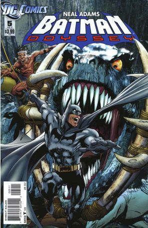 Batman Odyssey (Vol. 2) 5 published by DC with cover art by Neal Adams