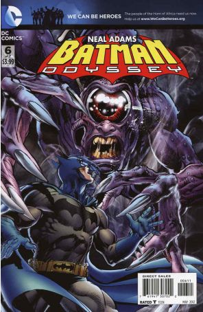 Batman Odyssey (Vol. 2) 6 published by DC with cover art by Neal Adams